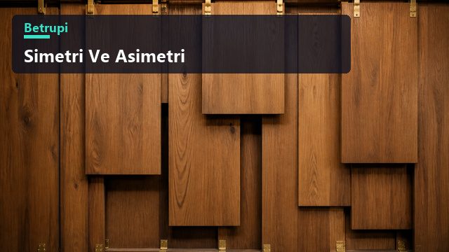 Aynalanmış ve dengelenmiş iki harita yarısını gösteren tasarım eskizi