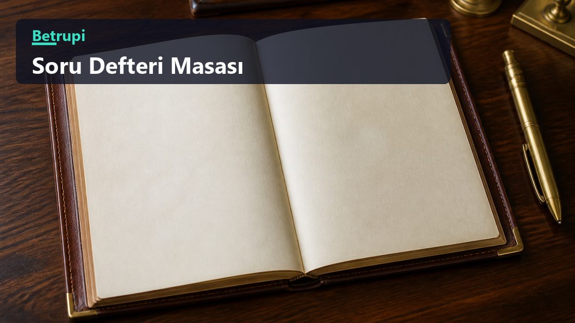 Okuyuculardan gelen soruların konu başlıklarına ayrıldığı çalışma masası